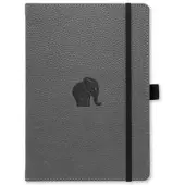 Dingbats* Wildlife A5+ Dotted - Grey Elephant Notebook