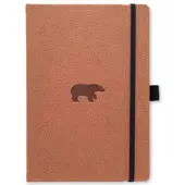 Dingbats* Wildlife A5+ Plain - Brown Bear Notebook