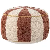 Bloomingville Mini Puff - 44x26 cm - Charoline - Brun - - One Size - Puff
