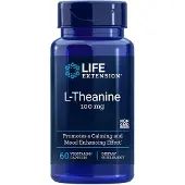 Life Extension - L-Theanine, 100mg - 60 vcaps