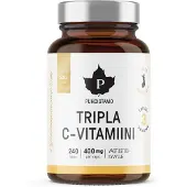 Puhdistamo Purification Tripla Vitamin C 400 mg, 240 kapslar