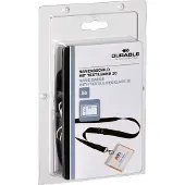 Durable Namnskyltshållare med band | 90 x 60mm | | 5st