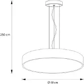 Arcchio Pendellampa Vanida , dimbar, Vitt / opal, Kök, Aluminium / grå / zink, Modern