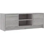vidaXL Tv-bänk grå sonoma 102x30x37,5 cm konstruerat trä