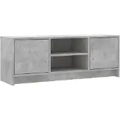 vidaXL TV-bänk, Betonggrå, 102x30x37,5 cm