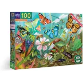 Eeboo - Puzzle 100 pcs - Love of Bugs