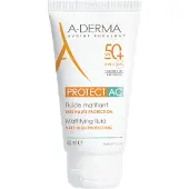 A-Derma Fluide Matifiant Spf50+ 40ml Solskyddsmedel