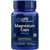 Life Extension , Magnesium Kapslar, 500 mg, 100 Vegetariska Kapslar