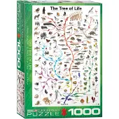 Eurographics Evolution Livets Träd 1000-Bit Pussel, Grön
