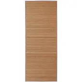 vidaXL Bambumatta 160x230 cm brun