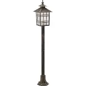 Orion Pollare uthomus Ilka, Brun / rost, Aluminium / grå / zink, Modern, Utomhuslampa