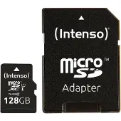 Intenso Premium microSDXC-Kort 128 GB Class 10, UHS-I inkl. SD-adapter