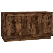 vidaXL Skåp, Rökfärgad Ek, 102X35X55 Cm, Träbaserat Material
