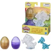 Play-Doh Dino Bones-ägg - guld och lila