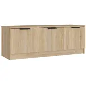 vidaXL Tv-bänk sonoma-ek 102x35x36,5 cm konstruerat trä