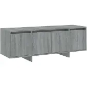 vidaXL Tv-bänk grå sonoma 120x30x40,5 cm konstruerat trä