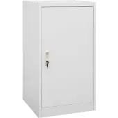 vidaXL Sadelskåp ljusgrå 53x53x105 cm stål