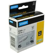 Dymo Tape Rhino 12mmx1,5m shrink tube black/white