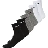 Nike Sportsockor gråmelerad / svart / vit