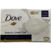 Dove Beauty Cream Bar Soap 4x90g