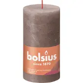 Bolsius Rustika ljus Ø6.8x13cm taupe (4)