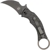 FOX Knives Black Bird FX-591TICBR karambit knife, Bastinelli design