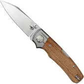 Bestech Tonic - Satin - Micarta fällkniv, brun