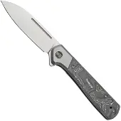 We Knife Soothsayer WE20050-3 Grey Titanium/Carbonfiber, pocket knife