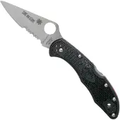 Spyderco Delica 4 Lockback Red Line