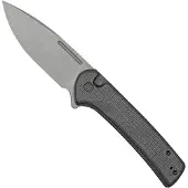 CIVIVI Conspirator C21006-1 Black Micarta, Stonewashed pocket knife