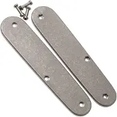 Flytanium Victorinox Cadet Scales, titanium flat