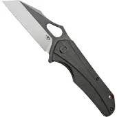 Bestech Operator BG36A Black G10, Two Tone Black pocket knife