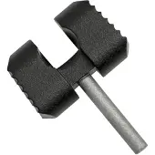 Flytanium Aluminum Ball Cage Lock for Spyderco Manix 2 Knife Black
