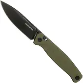 Real Steel Huginn 7652GB OD Green Black G10 pocket knife