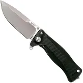 Lionsteel SR11 Aluminum Black, satin blade, SR11 A BS pocket knife
