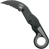 CRKT Provoke 4040V Serrated Kinematic Karambit pocket knife, Joe Caswell design