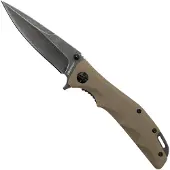 FOX Edge Mandatory Fun, Tan Micarta, FE-025 pocket knife
