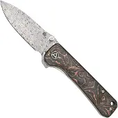 QSP Knife Hawk QS131-S Satin, Aluminum Foil Carbon fibre pocket knife