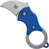 Fox knives Mini-KA FX-535BL Blue, karambit keychain knife