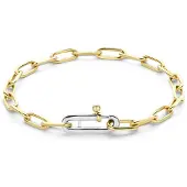 Ti sento gold-plated silver armband 23018SY/M