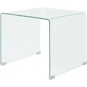 vidaXL Soffbord, Härdat Glas 49,5X50X45 Cm