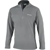 Columbia - Fleece - Klamath Range II Half Zip City Grey Shark för Unisex - Storlek S - Grå