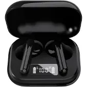 Denver TWE-38 In Ear hörlurar Bluetooth Svart Batteriladdningsindikering Sport