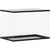 vidaXL Displaylåda transparent 56x36x37 cm akryl