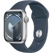 Apple Watch Series 9 41mm Aluminium med Sport Band M/L - Silver