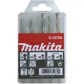 Makita - Borrsats - 5 delar - 5 mm, 6 mm - för DTD172RTJ