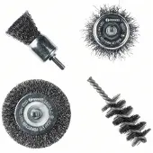Bosch 4-delars trådborstset 2609256553 1 set