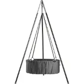 Leander Classic Vugge m. Madras - 83x50x30 cm - Grå - - One Size - Vagga