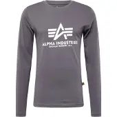 Alpha industries T-shirt mörkgrå / vit