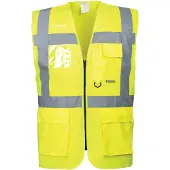 Portwest varselväst Executive Berlin S476 – gul XXL